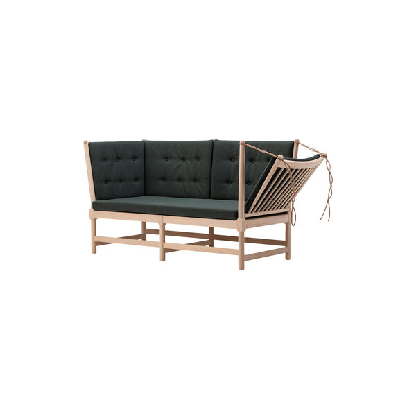 The Spoke-Back Sofa, Steelcut Quartet 994/soap treated beech, Fredericia Furniture