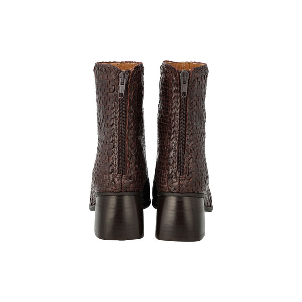 Stiefelette, dunkelbraune Stiefelette, dunkelbraune, ANGULUS