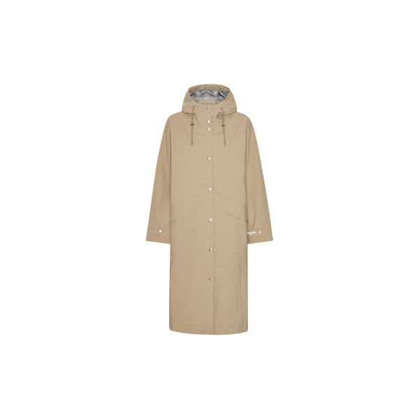 Long Rain Coat, greige, Ilse Jacobsen Hornb&aelig;k