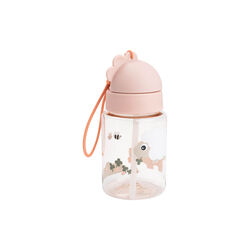 Tiny Farm Trinkflasche mit Strohhalm, pulver, Done by Deer