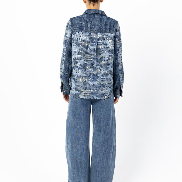 Paillettenjacke, muliti color Pailletten, Coster Copenhagen