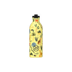 Urban Trinkflasche mit Sportverschluss und Stone-Finish, Jungle Friends, 24Bottles