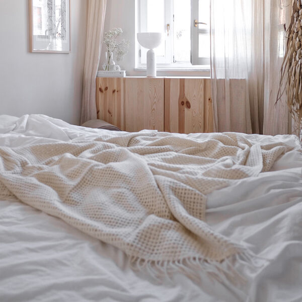 Basket Throw, off white Basket Throw, off white, ELVANG