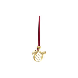 2026 Christmas ornament Harp, gold, Georg Jensen
