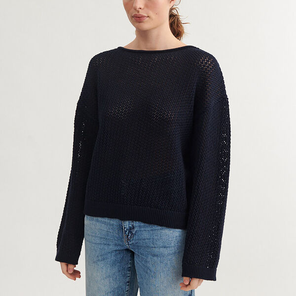 Tanja O-Neck, sky captain, Basic Apparel