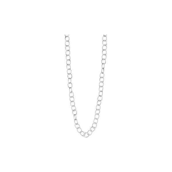 Chain necklace, silver plated, Pure by Nat