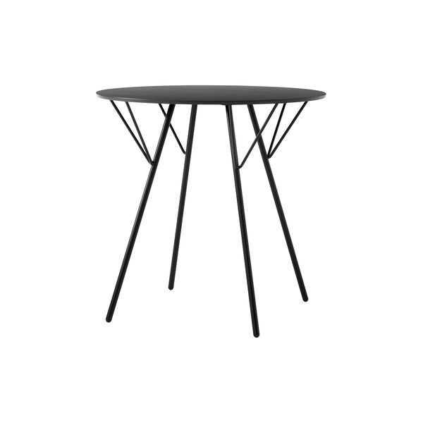 RFH Terrace Table RD5, black, &Tradition