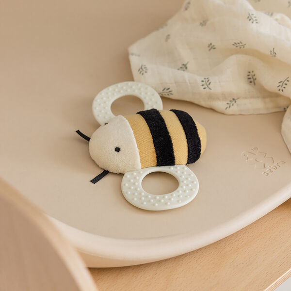 Billy the Bee Activity Rattle with Mirror, Sebra
