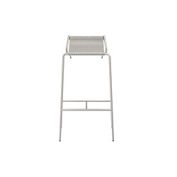 Noel Bar Chair, steel/fair grey, Thorup Copenhagen