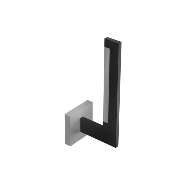 INLAY W2 LINEAR Wall Lamp, matt black/satin silver, LIGHT-POINT