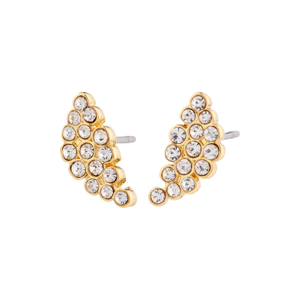 BERENIKE Studs, gold plated, Pilgrim