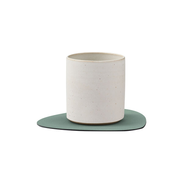 Nupo glass mat Curve, pastel green, LIND DNA