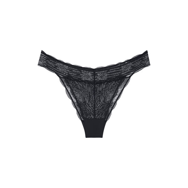 Triumph Lift Smart High-Leg-Brazilian-Slip EX, black, Triumph