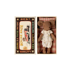 Gro&szlig;e Schwester-Maus in Streichholzschachtel, Maileg