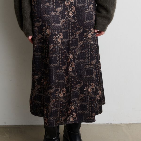 Paisley Skirt, black, Second Female