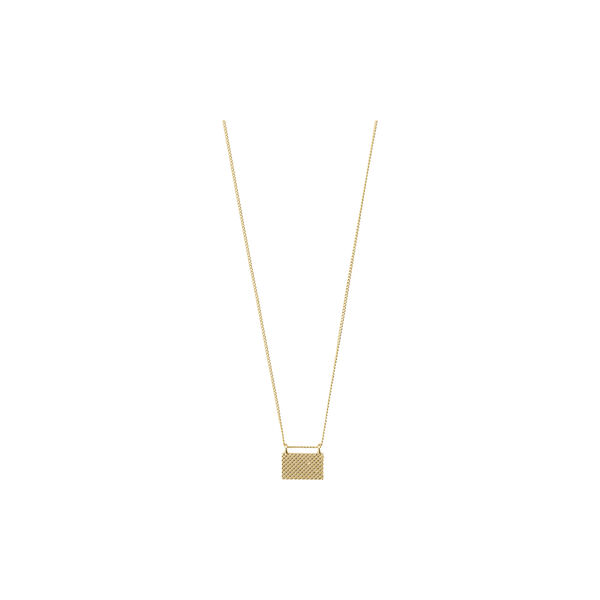 PULSE Recycled Pendant Necklace, gold, Pilgrim