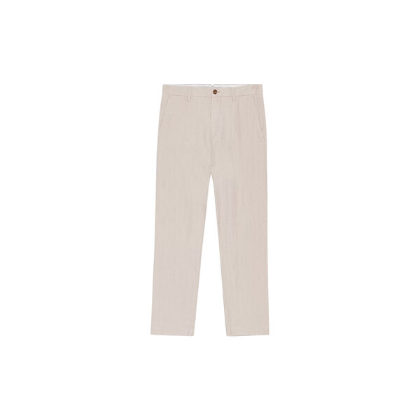 Theo Linen 1454 Trousers, oat, NN.07