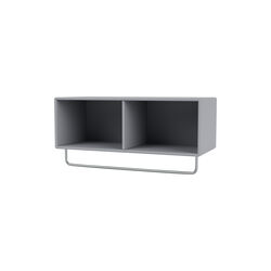 COAT Shelf with Clothes Rack, 100 graphic, Montana Furniture