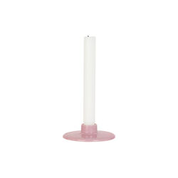 Rhombe Color Candle Holder, rose, Lyngby Porcel&aelig;n