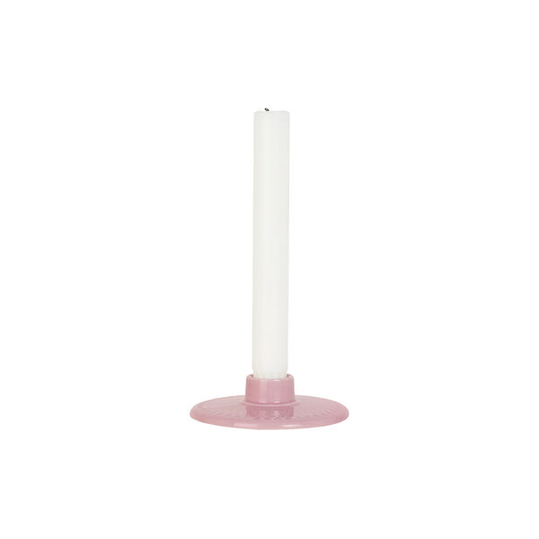 Rhombe Color Candle Holder, rose, Lyngby Porcel&aelig;n