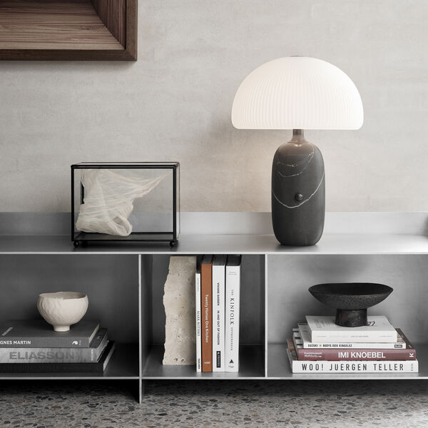 VIPP592 Sculpture Tischleuchte, grau, Vipp
