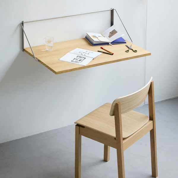 Fold&ndash;out Desk, oiled oak, MOEBE