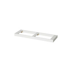 Wood Base for Shelving Units 3x1 and 3x2, Oliver Furniture