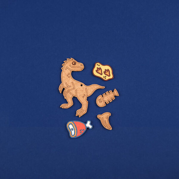 Dinosaur Wooden Toy | Raptor, Crateit