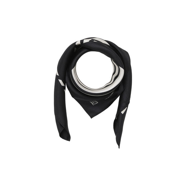 RafiqIW Scarf, black/whisper white, InWear