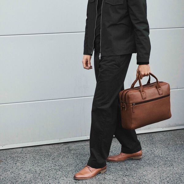 KingstonMBG Laptoptasche, cognac, Markberg