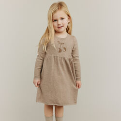 DagnySB Dress, brown melange, Sofie Schnoor