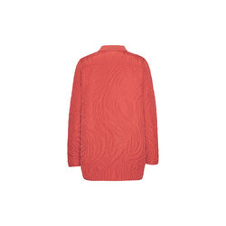 Short Quilt Jacket with Rib, baked apple, Ilse Jacobsen Hornb&aelig;k