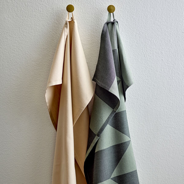 Twist Tea Towel, hedge green, S&ouml;dahl