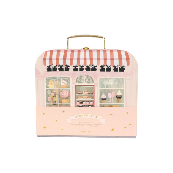 Kleines K&uuml;nstler-Set, pink, Konges Sl&oslash;jd