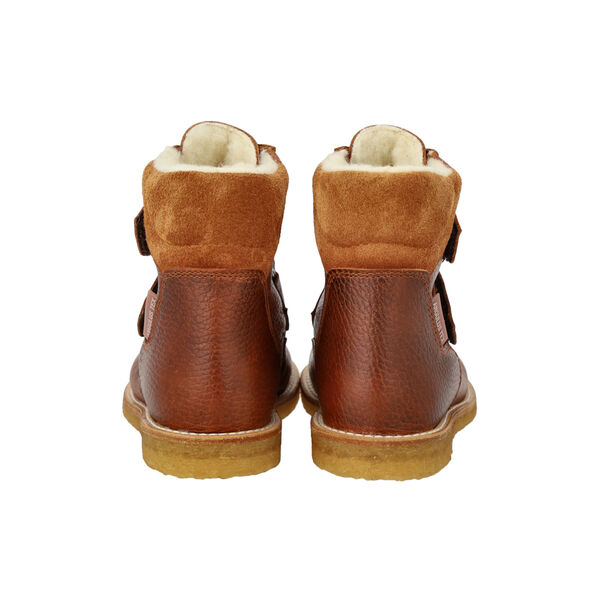 Klassischer TEX-Stiefel, cognac/cognac, ANGULUS