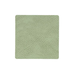 Hippo glass mat Square, olive green, LIND DNA
