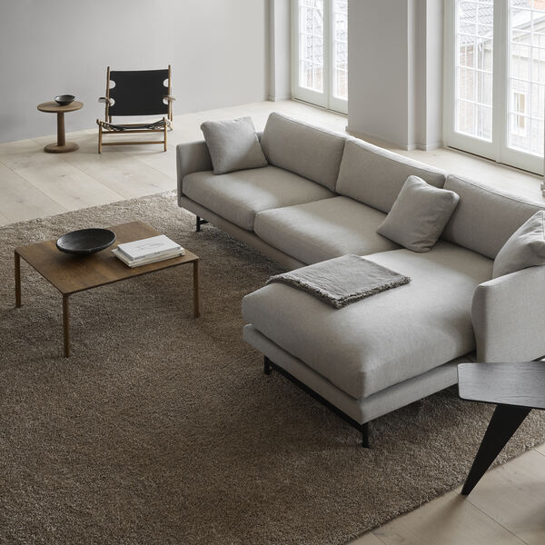 Piloti Wood Couchtisch, olieret r&oslash;get eg, Fredericia Furniture