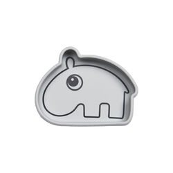 Ozzy Stick & Stay Schale, grau, Done by Deer