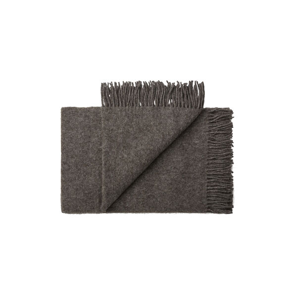 Oxford Throw, 00409 dark grey, Silkeborg Uldspinderi