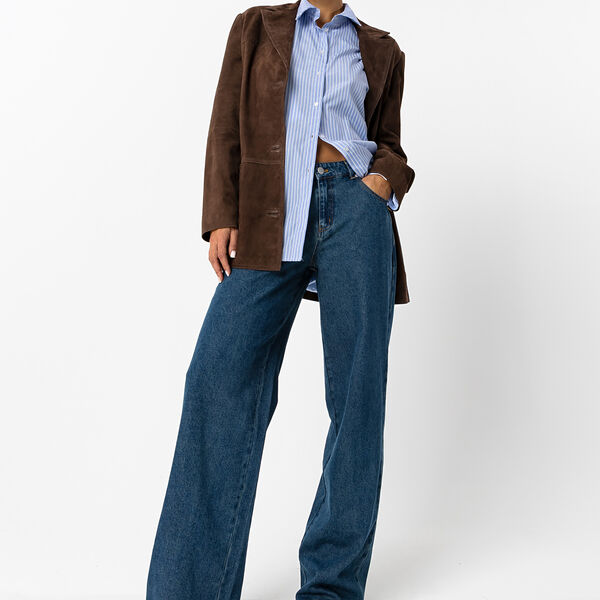 Gestreiftes Hemd, light blue Streifen, Coster Copenhagen