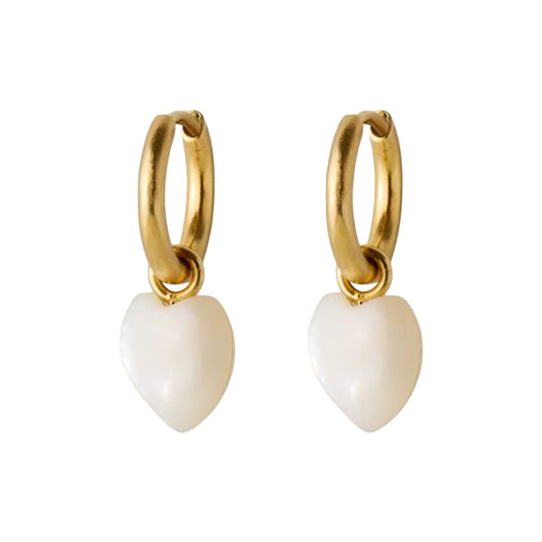 Ocean&nbsp;Heart&nbsp;Huggies, Pernille Corydon Jewellery