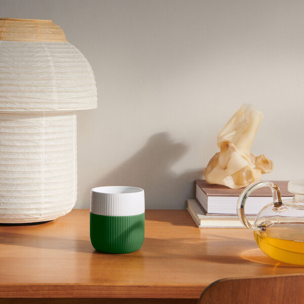 Riflet Contrast Becher 35 cl, waldgrün, Royal Copenhagen