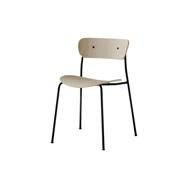 Pavilion AV1 Chair, oak/black, &Tradition