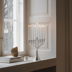 Cobra Menora Kerzenleuchter, Georg Jensen
