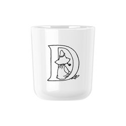 Moomin ABC Tasse D, moomin white, RIG-TIG