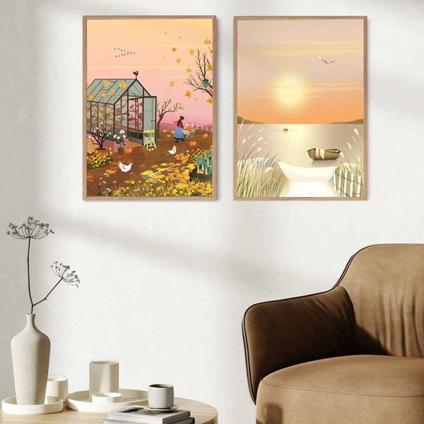 Herbstgefühl-Plakat, ViSSEVASSE