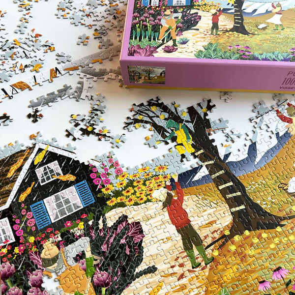 Here Comes the Rain Puzzle mit 1000 Teilen, ViSSEVASSE
