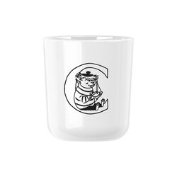Moomin ABC Tasse C, moomin white, RIG-TIG