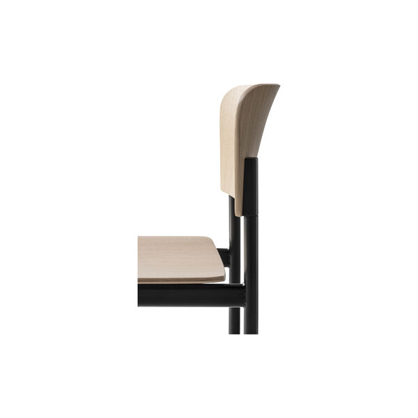 Plan-Stuhl, lacquered oak/black, Fredericia Furniture