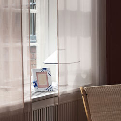 Blauer gerippter Mega-Bilderrahmen, Royal Copenhagen